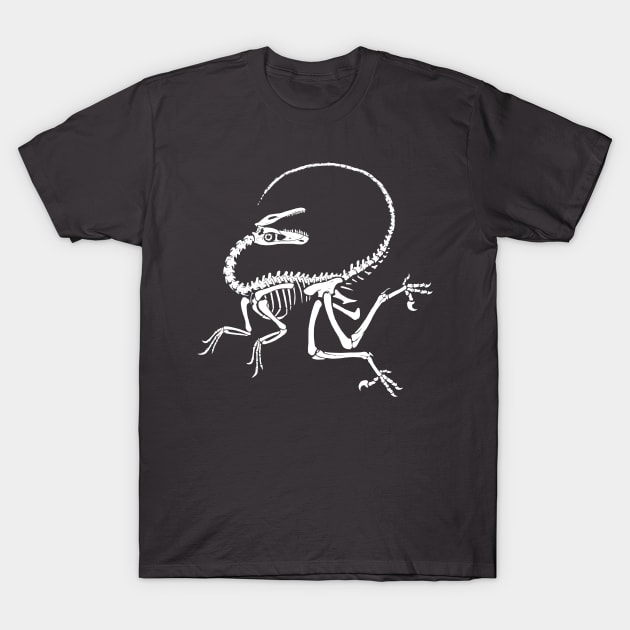 Death Pose Raptor T-Shirt by JFells